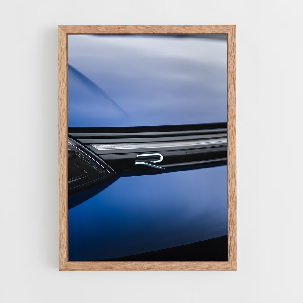 Poster Blue Key – affiche Volkswagen (vue 4)